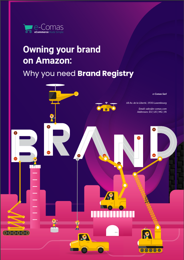 Front page of e-Comas Brand Registry white paper
