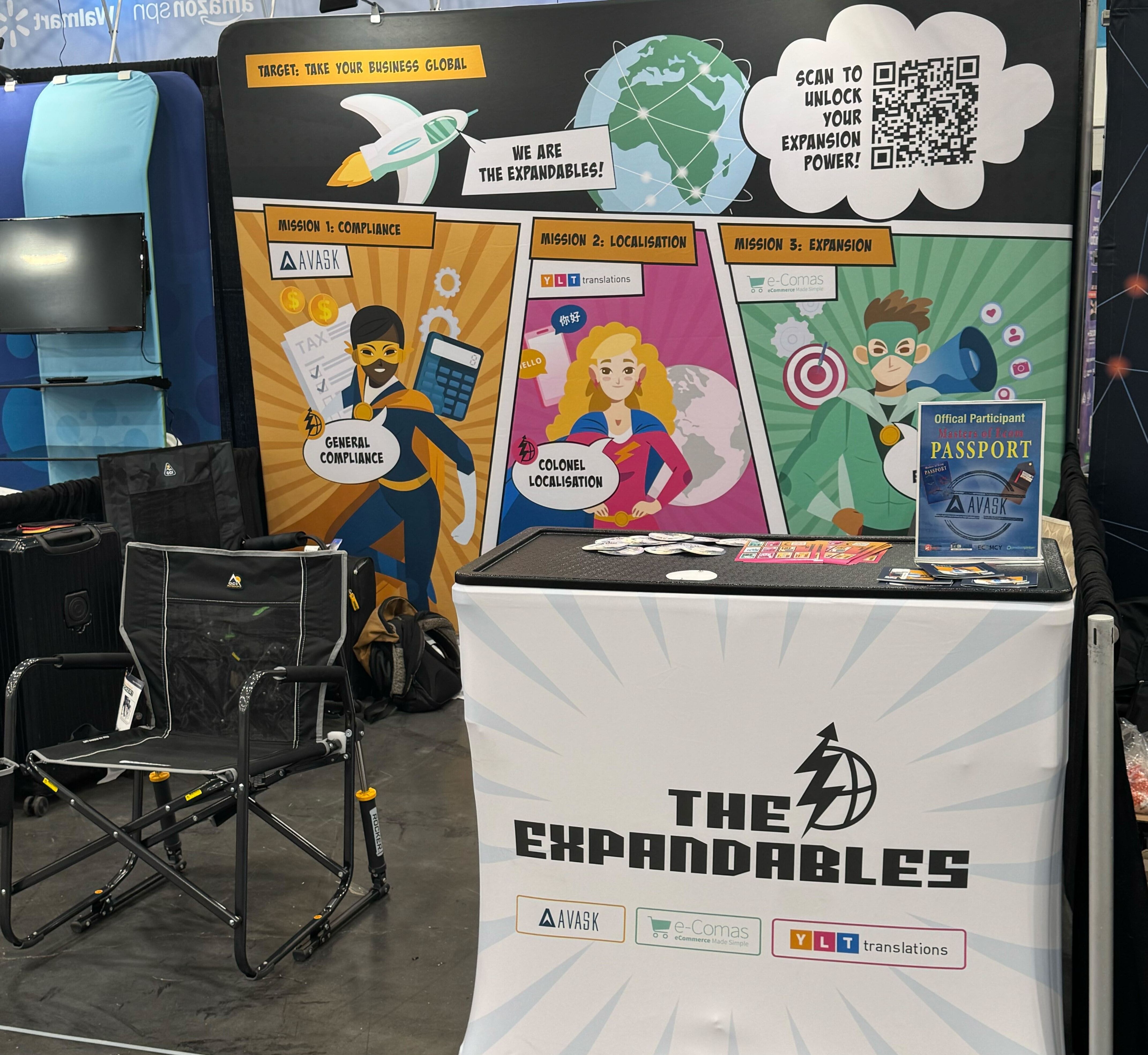 Expandables stand