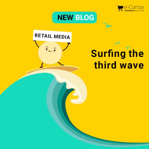 Graphic of the retail media wave