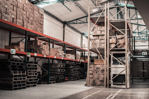 Well stocked warehouse possibly Amazon FBA